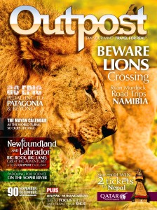 Outpost magazine Ryan Murdock's Namibia feature