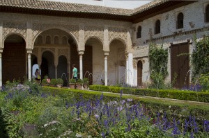 The spouting fountains of the Generalife sooth the rattled nerves of men and make women want to pee...