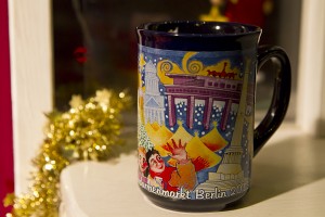 Each market had it's own special mug... hot wine spiced with cinnamon, aniseed, cloves, citrus, and sugar...