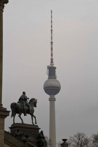 Ahh yes, the TV tower and Friedrich Wilhelm IV on horseback. I wonder what his favourite show was...?