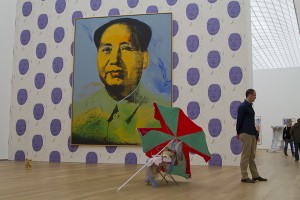 Getting wow-ed by Andy Warhol's Mao...