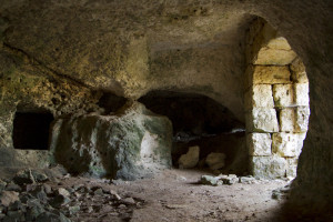 ...a set of catacombs from the Paleo-Christian period (ca. 200 AD)