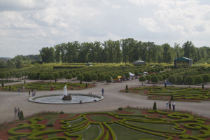 Rundale's gardens were modelled on those at Versailles...