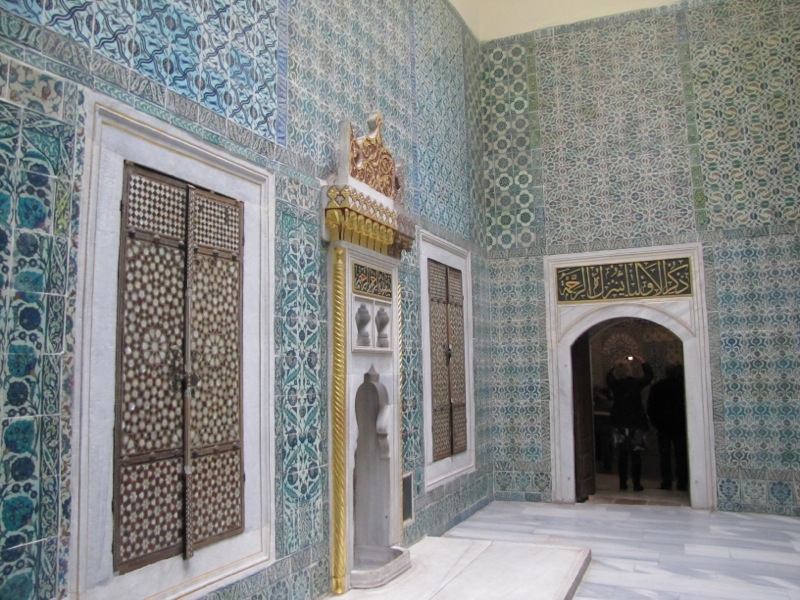 The Topkapi palace harem — places of decadence concealed behind walls...