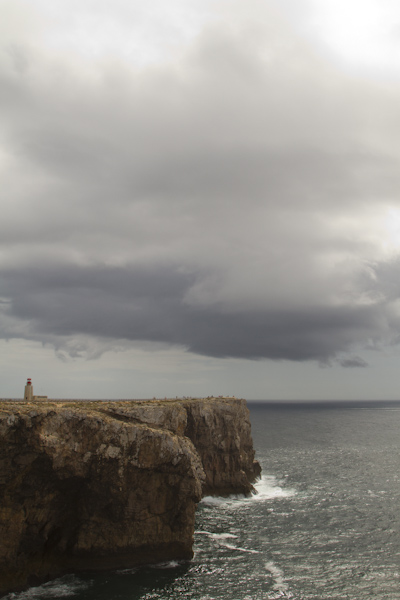 The fort is great place to watch storm clouds roll in off the open Atlantic...