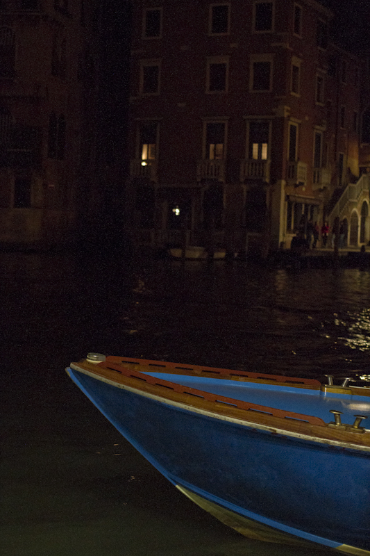 I love Venice the most late at night...