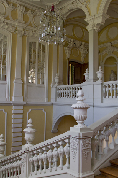 Staircase to the palace's state rooms...