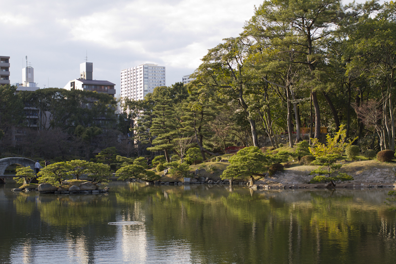 Shukkei-en Japanese garden...